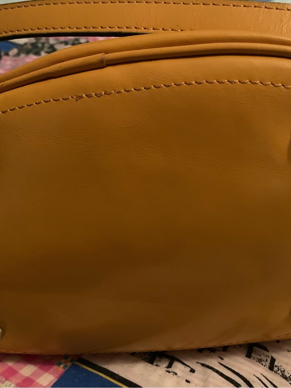 Patricia Nash octavia leather embroidered bucket bag in rare Sunset - Picture 6 of 7
